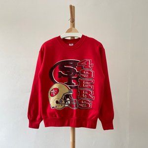 Vintage San Francisco 49ers NFL Football Crewneck Sweatshirt